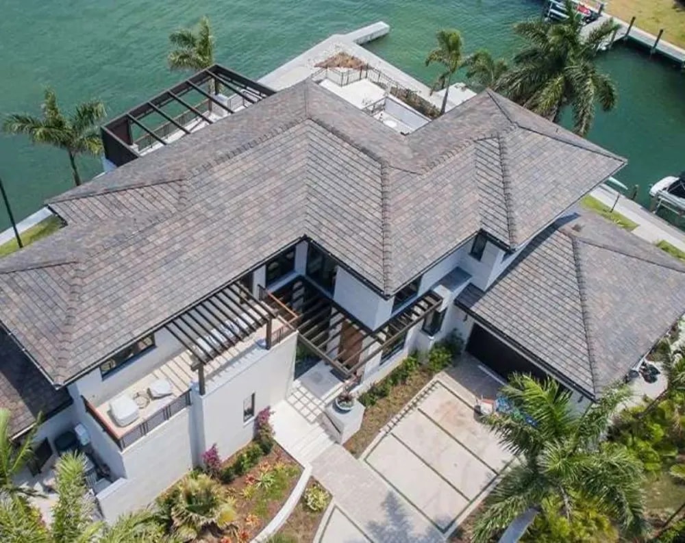 Crown Roofing and Waterproofing crew working on a Florida roof